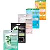 Garnier Maschera in Tessuto HydraBomb 5 Maschere in Tessuto Ognuna con un Effetto Diverso Per la Cura della Pelle - Confezione da 5