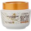 L'Oreal Paris l'Oréal Paris Maschera Nutriente Elvive Olio Straordinario Olio Fine di Cocco per Capelli da Normali a Secchi - 300 ml, 1 pezzo