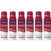 SAUBER Set 6 SAUBER Deodorante spray deoactive lunga durata 150 ml.