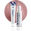 Pop Italy Soielixir Tinta Permanente per Capelli in crema SENZA Resorcina, Parafenilendiammina e Ammoniaca 93 Colori - 100 ml - (Pack Tinta + Ossigeno 10 vol. - Rosa Zucchero Filato)