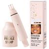 Generico Upgrade Faux Freckle Stamp Pen, Waterproof and Long-Lasting Quick Dry Lifelike Magic Freckles Stamp for Natural, Face Freckle Makeup for with 5-Point Multi-Prong Precision Stamp Head (3# DARK)
