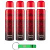 Beni Culinari 4 deodorante MALIZIA Donna Passion Seduction Profumo, deodorante spray da donna, 100 ml + portachiavi 0 Beni Culinari