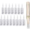 Lazzybeauty 12 Pin per Dr.pen M5/M7/N2/E30, Carrelli di Ricambio Autentici Dr.pen, Aghi Monouso per Microneedling M5 e M7, Accessori Microneedle per la Cura della Pelle Micro-Infu (12 Pin, 15 Pezzi)