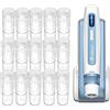 Lazzybeauty 24 Pin Carrelli di Ricambio per Microneedling per Hydra Pen H3 e H5, Pacco da 15 Aghi Monouso Autentici, Accessori Microneedle per la Cura della Pelle (24 Pin, 15 Pezzi)