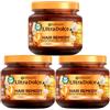 Garnier Ultra Dolce Maschera Nutriente per Capelli Secchi e Spenti Hair Remedy Gli Oli Meravigliosi con Argan e Camelia Formula Vegan con Ingredienti 97% di Origine Naturale - 3 Barattoli da 340ml
