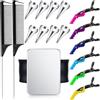Clyictz 8 anelli di separazione per capelli, 6 clip per sezionare i capelli, strumento per la separazione dei capelli, 2 pettini per trecce a coda di , facili da installare, facili da usare