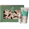 Officina Naturae | Mini-Kit Proteggimi, Verbena e Vaniglia, Crema Mani 50ml e Burro Cacao Labbra con Pochette, Ingredienti Naturali e Biologici