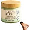 Dyiouxin Crema Rilassante al Magnesio con Arnica e MSM - Non Grassa e Rapido Assorbimento - Ideale per Sportivi, Adulti e Anziani - 100g