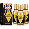 Yacriso Thermofirm Olio per ginecomastia al veleno d'ape, Olio riscaldante per ginecomastia per uomo, Olio rassodante per ginecomastia per uomo, La scelta migliore per rafforzare i muscoli del torace (3pcs)