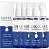 Sgjwyc Ghk-Cu - Spray al siero al peptide di rame, Ghk-Cu Siero per la crescita dei capelli peptide in rame per donne e uomini, cura dei capelli per morbidezza e lucentezza, ripara i capelli secchi e