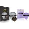 ATOKIRINA Blender DUO+ONE Nuovi Applicatori Makeup Spugnette per trucco multiuso Progettate per un trucco viso perfetto Tessuto Super Morbido Bordi Lisci