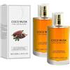 Junjie Profumo feromone uomo, olio profumato arabo acqua di Colonia profumo a lunga durata adatto per San Valentino, festa, festival musicale, appuntamenti (2 pezzi)