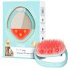 FOREO FLIP Play Spazzola capelli LED 3-in-1 - Spazzola districante e spazzola massaggio cuoio capelluto, stimolazione capelli con luce blu, verde e rossa per capelli dall'aspetto più forte e pieno