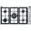 De'Longhi PLI59GHD Piano Cottura 5 Fuochi gas 860x500 mm colore Inox
