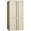 Smeg FQ60CPO6 - Frigorifero americano, Side by Side, 572 Litri, No Frost, Classe energetica E