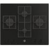 Hoover HVG6DC5B H-HOB 500 GAS - Piano Cottura 4 Fuochi Gas 60 cm Vetro Nero