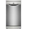 Bosch Serie 2, Lavastoviglie a pianta libera, 45 cm, Acciaio spazzolato anti-impronte, SPS2HKI55E