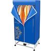 Generic Asciugatrice elettrica pieghevole portatile da 1500 W con telecomando, asciugatura rapida for casa, viaggi, campeggio, capacità 30 kg, timer da 240 minuti, funzionamento silenzioso da 45 dB