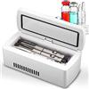 XINGLUOY Mini scatola frigorifera for custodia frigo for insulina, frigorifero portatile a temperatura costante for farmaci, contenitore refrigerante for medicinali 0-18 ℃, refrigeratore USB for farmaci for il