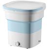 Generic Lavatrice a parete, mini lavatrice pieghevole, lavatrice compatta, lavatrice portatile, per vestiti per bambini, biancheria intima o piccoli oggetti, appartamento, dormitorio, campeggio, cam