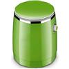 WolFum Small Drum Machine Mini Lavatrice semiautomatica a Tamburo Singolo con Funzione di Asciugatura