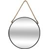 ATMOSPHERA CREATEUR D'INTERIEUR - Specchio Corde Nero D55cm