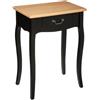 ATMOSPHERA CREATEUR D'INTERIEUR - Comodino Chrysa Nero h65,5cm
