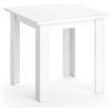 Vicco Tavolo da pranzo Karlos, Bianco, 80 x 80 cm, adatto per 2-4 persone per l'utilizzo nella zona pranzo