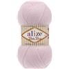Alize - 5 gomitoli di Lana da 100 g Baby Best Uni, Anti-Pelucchi