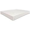 Baldiflex Emporio Materasso Matrimoniale in Lattice Naturale Lastra h 14 cm, Rivestimento Sfoderabile in Silver Safe, antiacaro, Traspirante, 7 Zone a portanza differenziata Misura 180x200x16cm