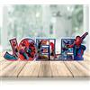 Generico Nome Personalizzato Compatibile con Spiderman Uomo Ragno