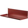 D-Segno Fly-K | Mensole Da Muro Design | Design Moderno e Minimal | Mensola Adatta a Ufficio, Salotto, Bagno, Libreria da Parete | P15 x L40/62 x H10 cm | 100% Made in Italy (Rosso, 40)
