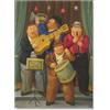 ZENCIX Fernando Botero Poster e Stampe Fernando Botero Quadro su Tela《L'Orchestra》Arte murale Fernando Botero Immagini per la Decorazione Domestica 50x70 cm Senza Cornice