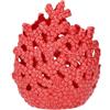 Zelda Bomboniere Corallo Rosso Led Cm 17 Lampada Decorazione Matrimonio Mare