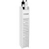 homewell Mobile portaoggetti bagno, colonna cucina con 2 cassetti e 1 ripiani, armadio da bagno adatto per soggiorno, camera da letto, 17 x 15 x 78 cm
