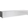 MB Muebles Bonitos, Mobile TV con piedini Aitana M2, Soggiorno Moderno, Bianco, 180x40x32cm
