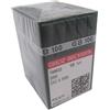 ckpsms GROZ-BECKERT - Ago in scatola di plastica trasparente CKPSMS, confezione da 100 aghi DOX558, compatibili con macchine per asole Adler Brand 558 Brother Brand B980 JUKI Brand MEB-3200 (misura ago: