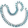 HOMSFOU Catena Decorativa in Lega e Cristallo Pendente Rettangolare e Strass 8mm, Accessorio Elegante per Scarpe e Fascia da Damigella, Design Creativo e Delicato