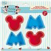 Disney Set di 4 Stampini in Silicone Mickey Mouse Cake Design