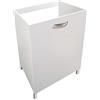 MABEL Mobile Sottolavello Cucina Bianco 1 Anta Organizer Sottolavello Cucina in Legno Nobilitato Finitura Antigraffio Mobile Cucina Facile da Montare - L 60 cm x P 50 cm x H 80,5 cm