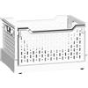 Generic Cestino portaoggetti con ruote - Soluzione versatile per riporre oggetti con ruote, cestino resistente su ruote | Elegante cestino multiuso per l'organizzazione domestica, contenitore mobile, padella