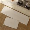Hixingo Tappeto Cucina in Diatomite, Colore Crema Passatoia Cucina Antiscivolo Lavabile Tappeti da Cucina, Tappeto da Cucina Tappeto da Bagno Tappetino per Doccia (60x120cm,A Beige Khaki)