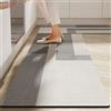 Hixingo Tappeto Cucina in Diatomite, Passatoia Cucina Antiscivolo Lavabile Tappeti da Cucina, Tappeto da Cucina Design Moderno Tappeto da Bagno Tappetino per Doccia (50x150cm,Minimalista)