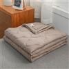 DOTBUY-SHOP Copriletto Trapuntato Matrimoniale Singolo, Trapuntino Coperta Estivo Primaverile Autunno Trapunta Coperta Leggera per Camera da Letto (Colore Cammello,200x230cm)