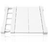 HERCHR Estensibile Divisori per Scaffali, Organizer estraibile per armadio, Scaffale Multifunzionale Espandibile Senza Chiodi, Telescopici Scaffale Regolabile Separatore, Ripiano Armadio Interno(30-40cm)