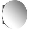 Vicco Specchio contenitore bagno Loki, Antracite, 50 x 50 cm
