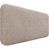 DHOME Testiera Imbottita Liscia Arrotondata in Tessuto Aqualine per Parete Acustica Testate Letto Fonoassorbenti Camera da Letto (Sabbia, 80cm)