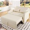 IHO SOFA Divano a due posti con funzione letto, divano con schienale regolabile, divano letto pieghevole con funzione letto, divano letto confortevole per piccoli appartamenti e residenze universitarie, 127x75