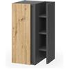Vicco mobiletto bagno Edelin, Antracite/Artisan, 35 x 60 cm
