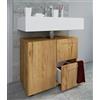 VCM Mobili da Bagno Mobiletto da Bagno Mobiletto da lavabo Cassetto da Bagno Flandu Mobili da Bagno Mobiletto da Bagno Mobiletto da lavabo Cassetto da Bagno Flandu Quercia da Miele